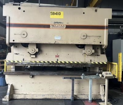 400 Ton Standard #AB400-12, hydraulic press brake, 12' overall, 1260" between housing, 20" open, 10" stroke - Image 1