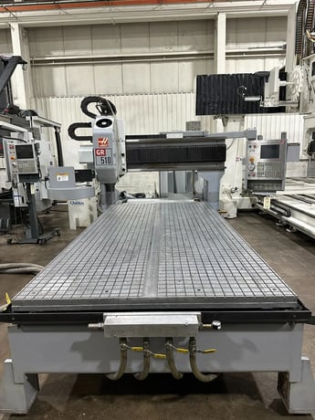 Haas #GR510, CNC Router, 5' x 10', 10,000 RPM, CT40, 15 HP, 20 ATC, 3-Axis, 2004 - Image 9