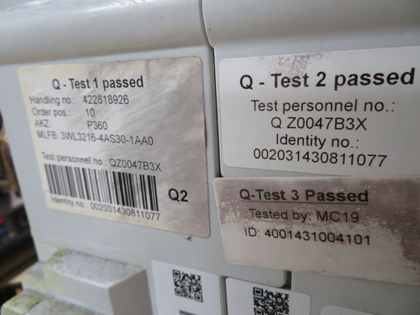 800 Amps, Siemens #WLS2A316-S2A308GV1CXLCEN, LV Air Circuit Breaker, 3-Pole, 690 Volts, 65 kA, 2023 - Image 3