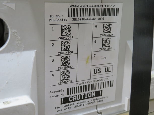800 Amps, Siemens #WLS2A316-S2A308GV1CXLCEN, LV Air Circuit Breaker, 3-Pole, 690 Volts, 65 kA, 2023 - Image 8