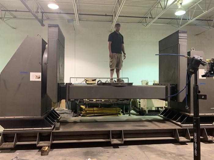 11,240 lb. Pemamek #PEMA-5000-CR, Welding Positioner, 1,200 A, 4th/5th Axis, 1995 - Image 10