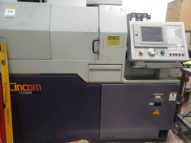 Citizen #L20, Swiss-Type CNC Lathe, 20 mm Bar Capacity, 10,000 RPM, Dual Spindle, w/Bar Feeder, 2000 - Image 2