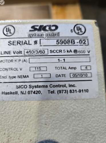 SICO, 598B-02, Space Fan VFD (23 available) - Image 2