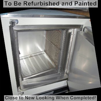 16" width x 19.5" H x 18" D Blue M #DCC-206-B, cleanroom oven, 482°F, water cooled jacket, digital - Image 2