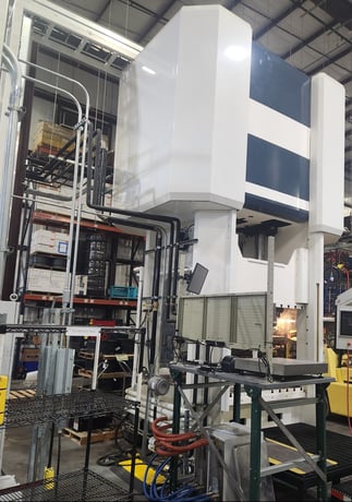 250 Ton, Beckwood #LSP-250-6464, Linear Servo Screw Press, 60" daylight, 36" stroke, 64" x 64" bolster, AB - Image 3