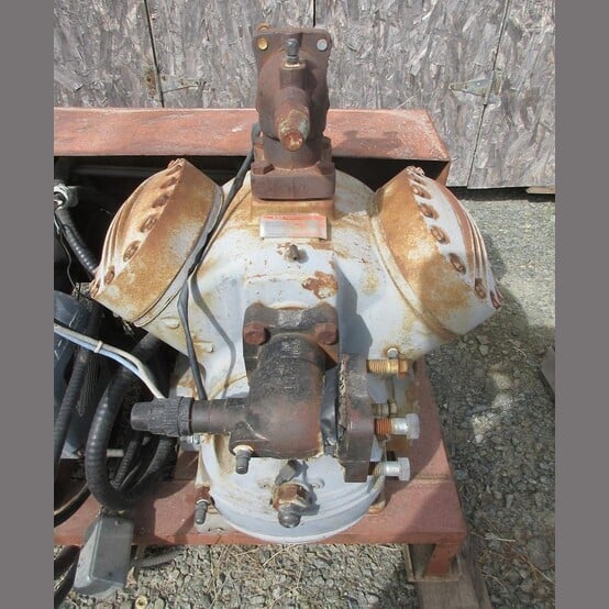 G & S Hermetique #5H40 A219, open drive compressor condensing unit, 40 HP, R22/R507/R404A - Image 2