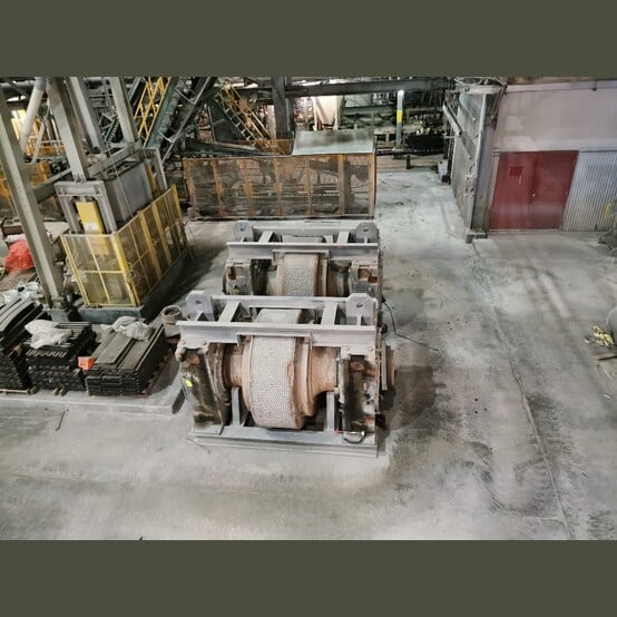 Polysius #PM5 20/10M, HPGR Polycom high-pressure grinding roll, 450 MTPH, 2x900 HP, 4,000 V., 2006 - Image 8
