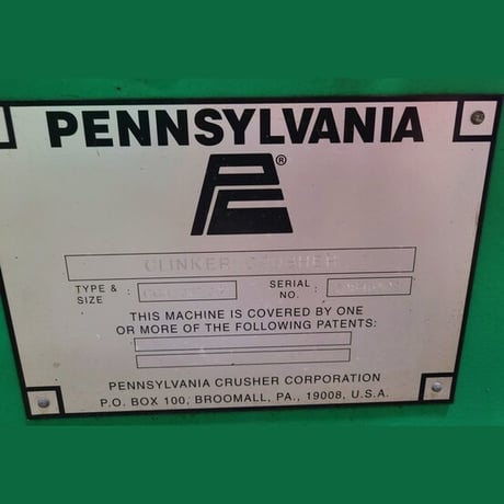 Pennsylvania Crusher #CGA 33"-30", single roll clinker crusher, 30" x 33" feed, 1.25"-1.5" output, Unused (3 - Image 3