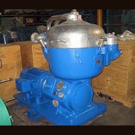 26.5" Alfa-Laval #B214C, disc automatic centrifuge, 18-20 TPH capacity, 40 HP - Image 5