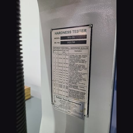 Asian Test Equipment #TRS-DN, Rockwell hardness tester, 60/100/150 kgf loads, automatic load control, 2021 - Image 2