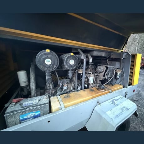 375 CFM, Atlas Copco #XATS 375, portable diesel air compressor, 150 PSI, 125 HP, 4,641 hours, 2012 - Image 3