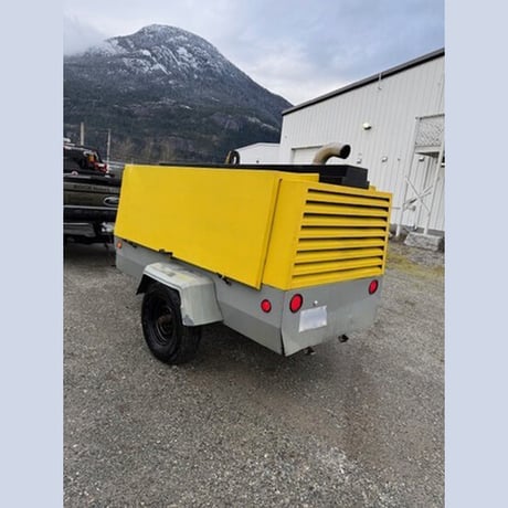 375 CFM, Atlas Copco #XATS 375, portable diesel air compressor, 150 PSI, 125 HP, 4,641 hours, 2012 - Image 8