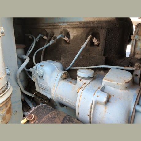 125 CFM, Le Roi #125TA, portable air compressor, 42 HP gas engine, drill boom, dual air receivers - Image 5