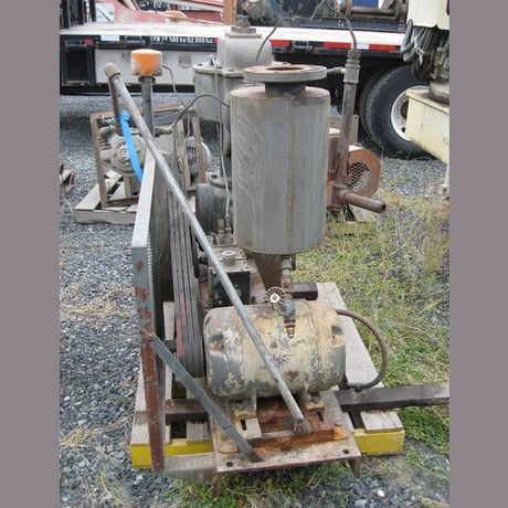 Ingersoll Rand #Type 15, Ingersoll-Rand reciprocating air compressor, 12in bore, 10 HP, 220/440 V. - Image 2