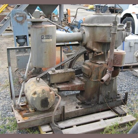 Ingersoll Rand #Type 15, Ingersoll-Rand reciprocating air compressor, 12in bore, 10 HP, 220/440 V. - Image 3
