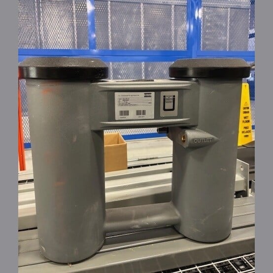160 PSI, Atlas Copco #GX4FF, rotary screw air compressor, tank mounted, 7 HP, 575 V., 1,883 hours, 2016 - Image 7