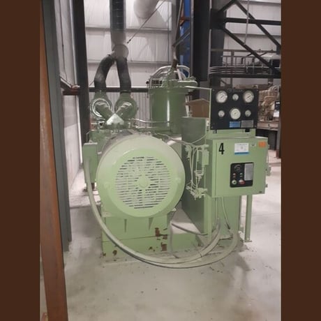 1,450 CFM, 100 PSI, Sullair #32-300 L, rotary screw air compressor, 300 HP, 575 V., 0.2 hours - Image 3