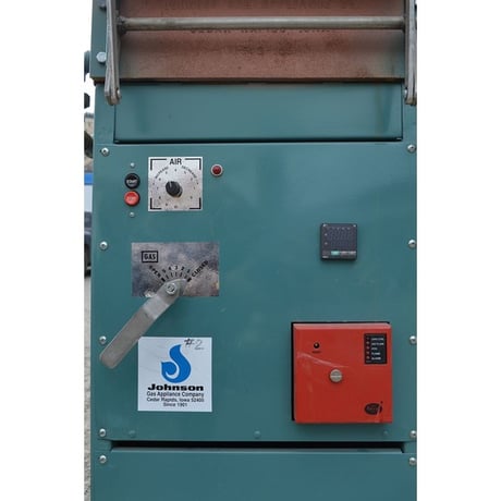 13" width x 7" H x 16.5" D Johnson Gas #142 FA, lab assay furnace, 180,000 BTU, LP gas, chamber (2 available) - Image 3