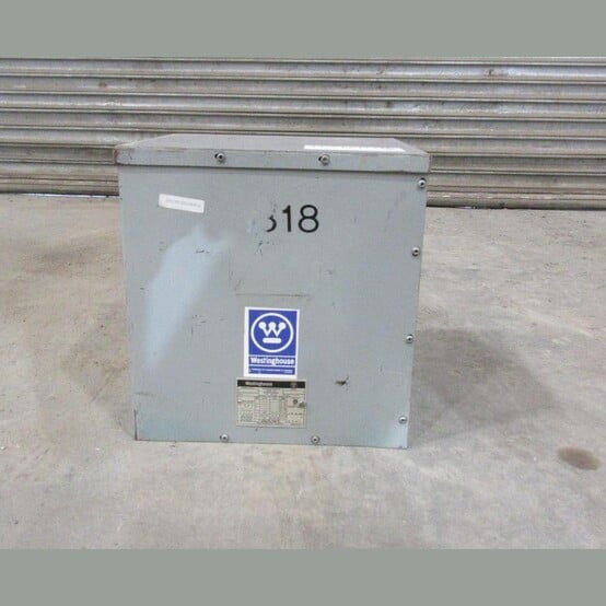 10 KVA 600 Primary, 120/240 Secondary, Westinghouse, Dry Type Transformer Single Phase - Image 1