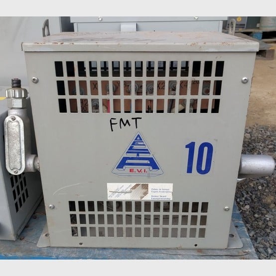 10 KVA 600 Primary, 120/240 Secondary, Delta, Dry Type Transformer Single Phase - Image 1