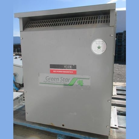 30 KVA 600 Primary, 208Y/120 Secondary, Rex Power Magnetics #BC30J-M/Z, Dry Type Isolation Transformer 3 Phase - Image 1
