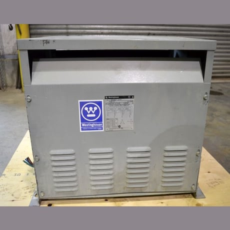 30 KVA 600 Delta Primary, 120/208 Wye Secondary, Westinghouse, Dry Type Transformer 3 Phase (2 available) - Image 1