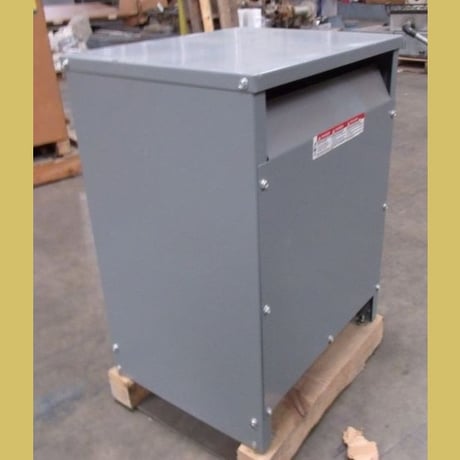 7.5 KVA 460Y/266V Primary, 230 Secondary, Square D #7T143HDIT, Dry Type Transformer 3 Phase, Never Used - Image 1