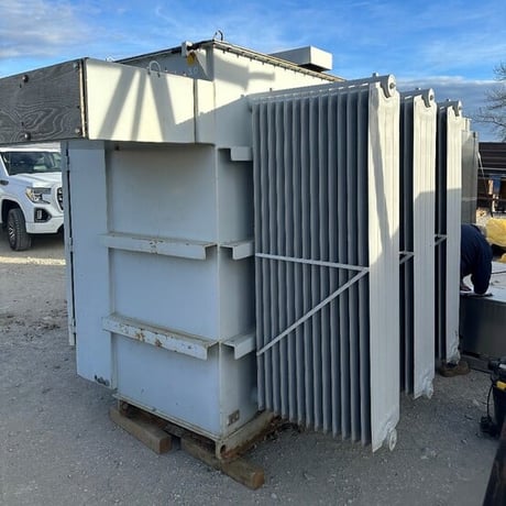 2000 KVA 25,000 Primary, 600Y/347V Secondary, Stein Industries #J570-07-6, Liquid Filled ONAN Transformer 3 - Image 2