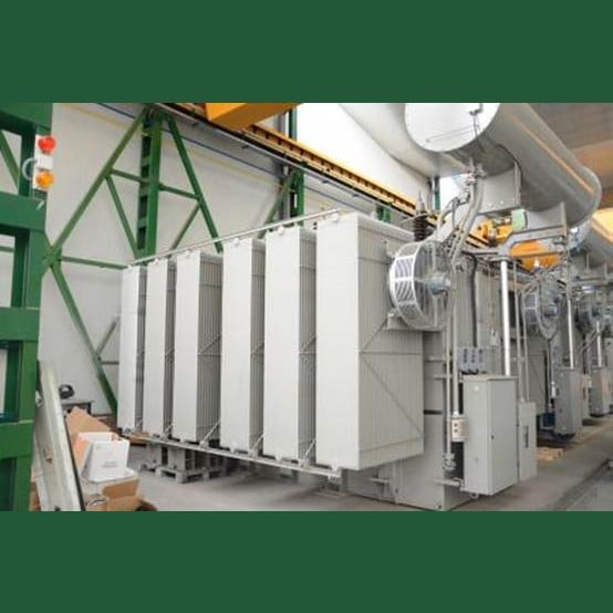32000 KVA 66,000 Primary, 27,000/15,600 Secondary, IMEFY, Oil Filled Power Transformer 3 Phase - Image 1