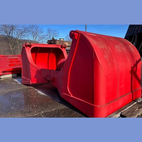 18.5 Yard Anvil #4RF-1850, Clamshell Bucket, 4-Rope Cable, 36" Sheave diameter, 1" Cable diameter, 103' Cable - Image 1