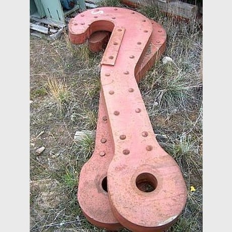8' Laminated Crane Ladle Hooks - Image 1