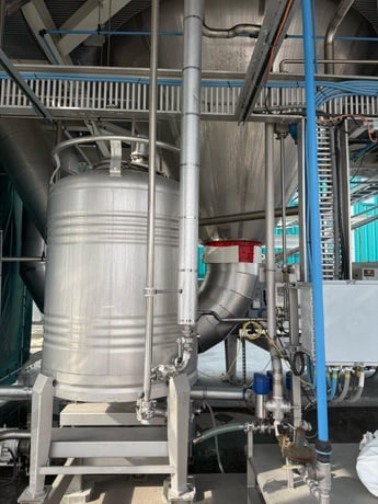 Vettertec, Spray Dryer & Flash Drying System, 11'-6" diameter x 28'-8" high spray chamber, 4'-3" diameter x - Image 8