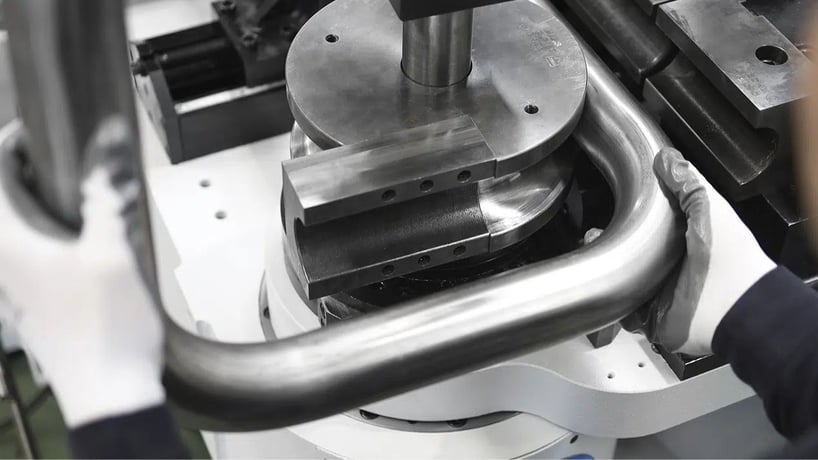 16.54" AMOB #CH-350, Hydraulic Tube Bending Machine, single-stack design, 3D anti-collision simulation, full - Image 3