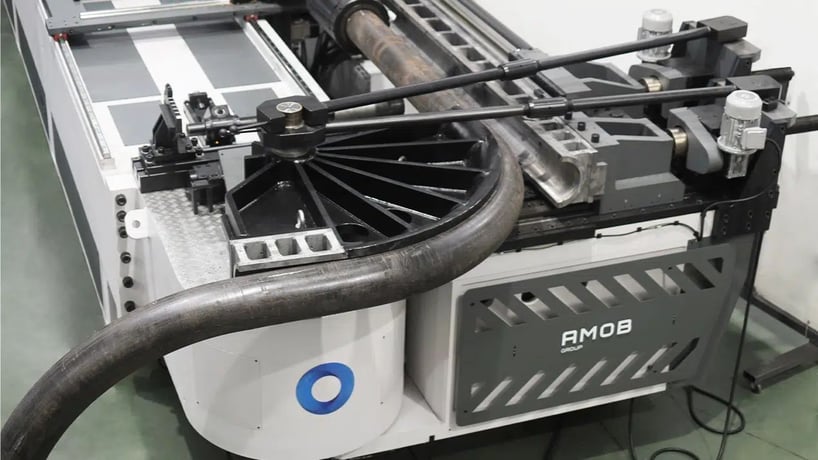 16.54" AMOB #CH-350, Hydraulic Tube Bending Machine, single-stack design, 3D anti-collision simulation, full - Image 6
