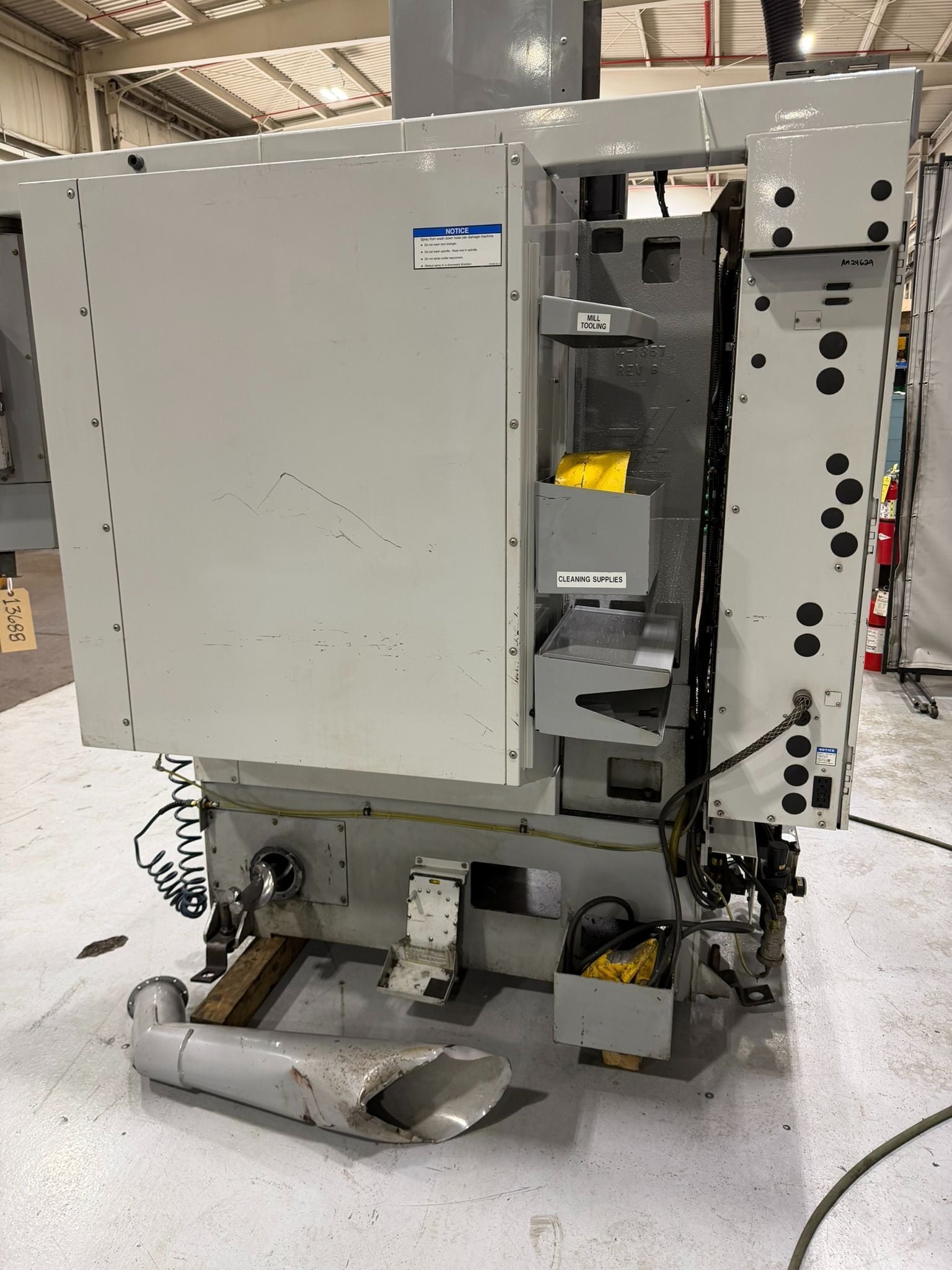 Haas #Mini-Mill, CNC Vertical Machining Center, 36" x 12" table, 16" X, 12" Y, 10" Z, 7.5 HP, 6000 RPM - Image 9