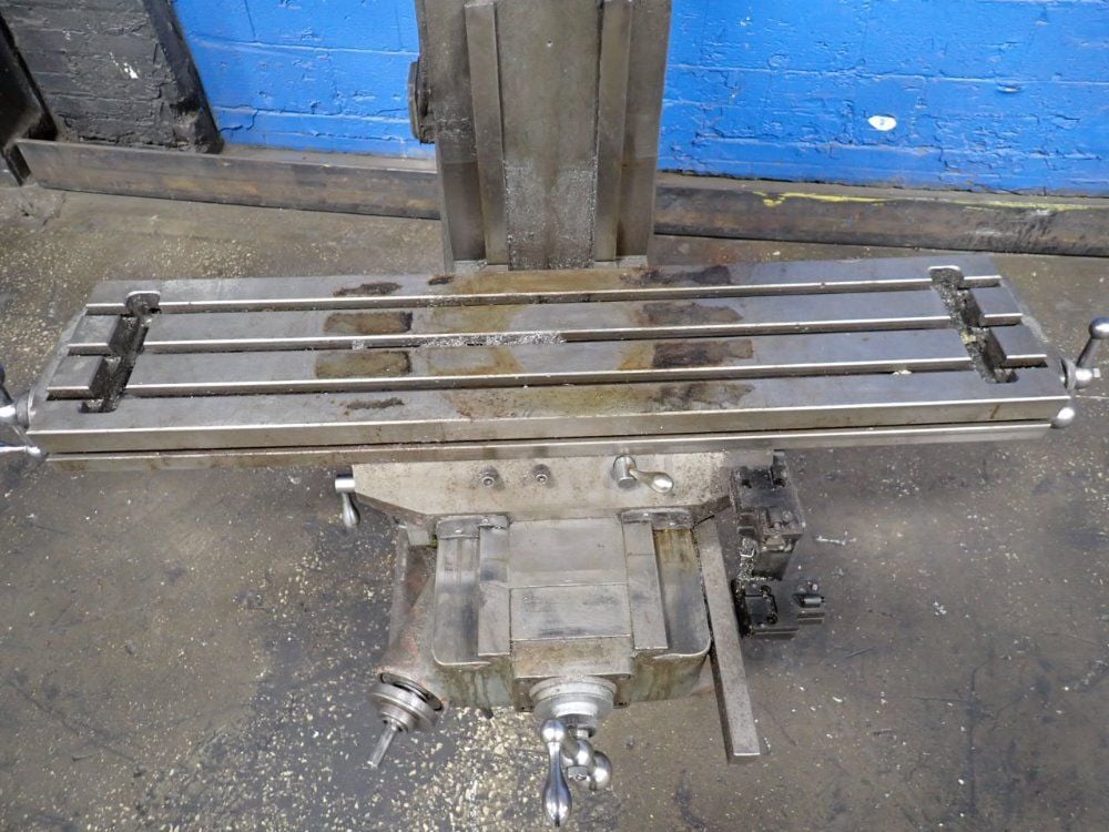 First #LC-1-1/2TM, Vertical Mill, 9" x 42" table, 2 HP, 440/220 V. - Image 5