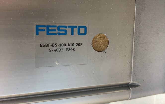Festo #ESBF-BS-100-410-20P, Electric Cylinder, 4.25 KW, 10000 RPM (2 available) - Image 2