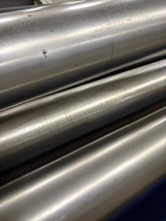60" x 3/8" Bendmak #CY4R-HHS-190-15/10, 4 roll plate roll, 4 HP - Image 6