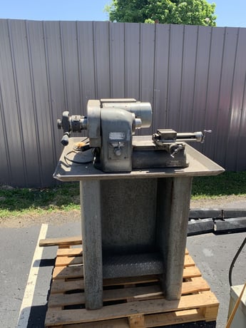 9" Hardinge #HSL59, SuperPrecision Speed Lathe, On Base - Image 2