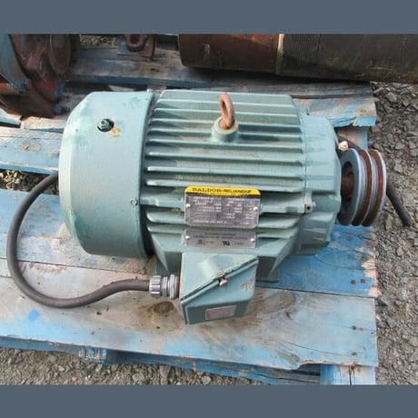 10 HP 1765 RPM Baldor Reliance - Caterpillar #: ECP37774T-4, Frame L0215T, 460 Volts, Electric Motor - Image 2