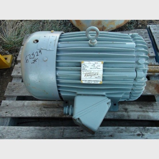 10 HP 868 RPM Tamper, Frame 286U-TE, TEFC, 208-220/460 Volts, Electric Motor - Image 1