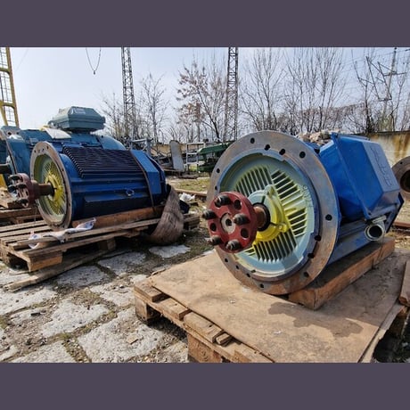 100 HP 1483 RPM ABB, 1000 Volts, Model M3AA250SMC, Electric Motor - Image 1
