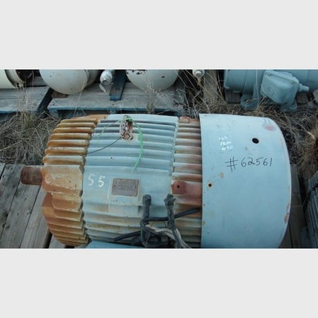 125 HP 1800 RPM Canadian General Electric, Frame 444T, 460 Volts, Electric Motor - Image 1