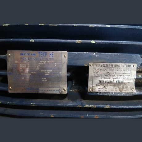 125 HP 3566 RPM Optim TEXP HE, Frame 444TS, 230/460 Volts, Electric Motor - Image 4