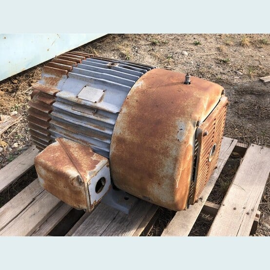 75 HP 1180 RPM General Electric, Frame 405T, 230/460 Volts, Model 5K405BK305, Electric Motor - Image 2