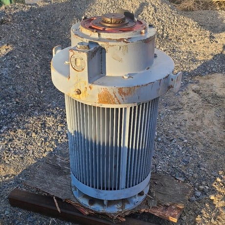 75 HP 1765 RPM General Electric #5K6255XM599A, Frame C365VP16, 3 phase, 230/460 Volts, Vertical Motor - Image 3