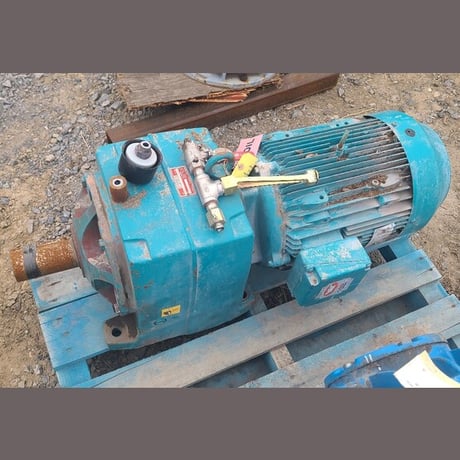 15 HP 1760 RPM Brook Hansen #SFN55B, Gearmotor, 9:1 Ratio, 3 phase, 575 Volts - Image 4
