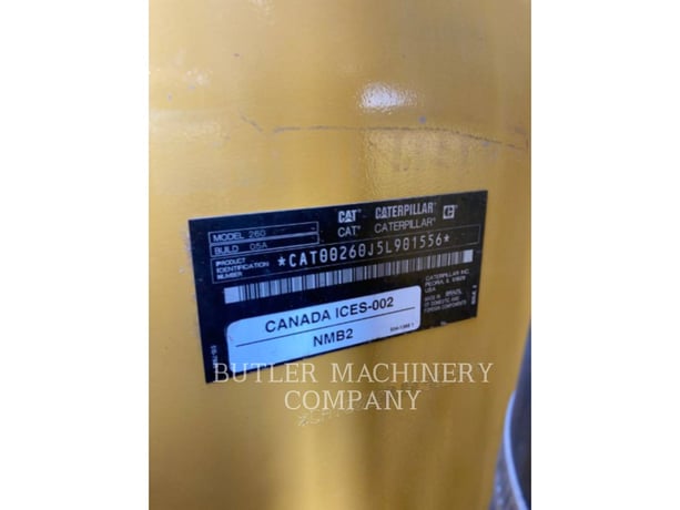 Cat 260, Skid Steer Loader, 412 hours, S/N: 5L901556, 2025 - Image 6