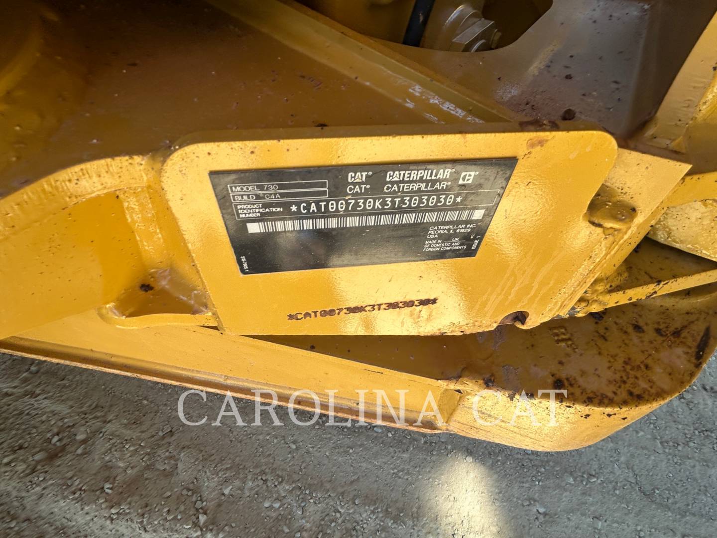 Caterpillar 730 TG, Articulated Truck, 2897 hours, S/N: 3T303030, 2023 - Image 6