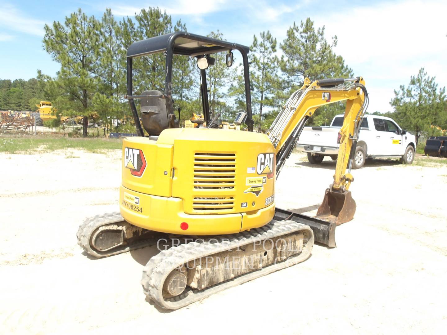 Caterpillar 303.5E2CR, 1277 hours, S/N: JWY08254, 2021 - Image 4